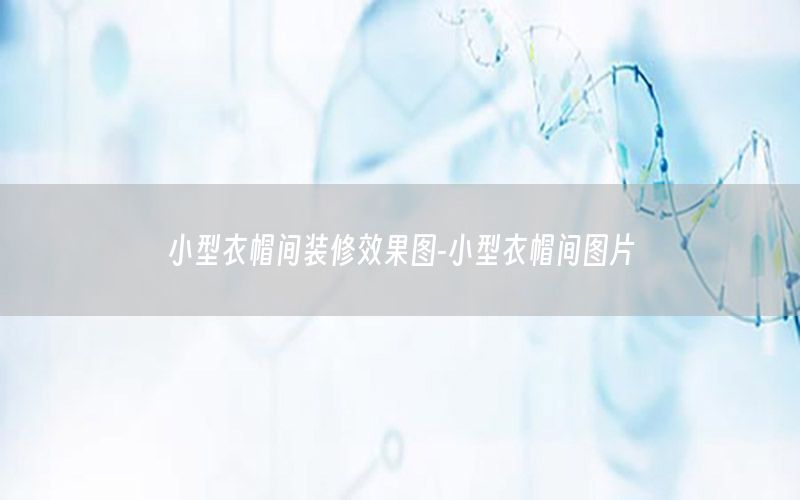 小型衣帽間裝修效果圖-小型衣帽間圖片